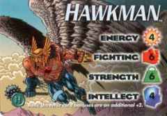 Hawkman 4-Grid Character Card